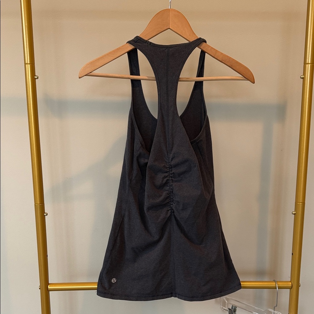 LULULEMON Special Edition Cool Racerback dark heathered gray